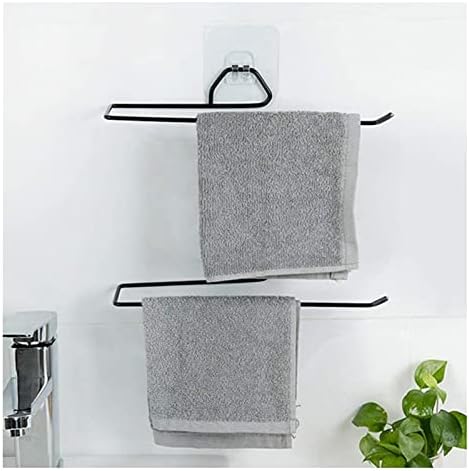 Rahyma Weiping - WC držači papira ljepljivi tkivni vješalica zidna papirnati ručnik držač kovanog željeza tkiva