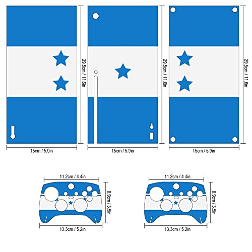 Zastava države Honduras Xbox SeriesX Konzola i kontroler Skins Vinil kože Naljepnica naljepnica za naljepnice