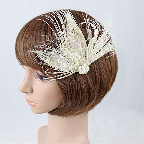 Barrette Bridal svadbena zabava Fascinatori Hat Orchid Klip za kosu Klip za kosu, ženska odjeća Ženska svadbena
