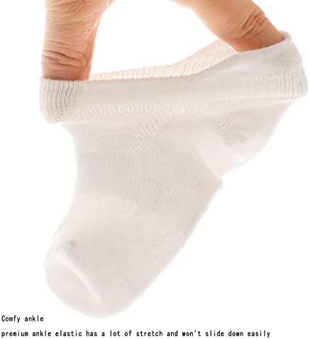 Zumou neklizajuće čarape za mališane ne pokazuju tanke anti Skid gležanj sa hvataljkama za djecu djevojčice