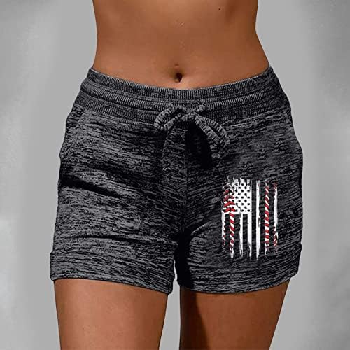 Ležerne kratke hlače za žene Ljeto Visoki struk Lounge Comfy Shorts Workout Atletski kratke hlače Kašike