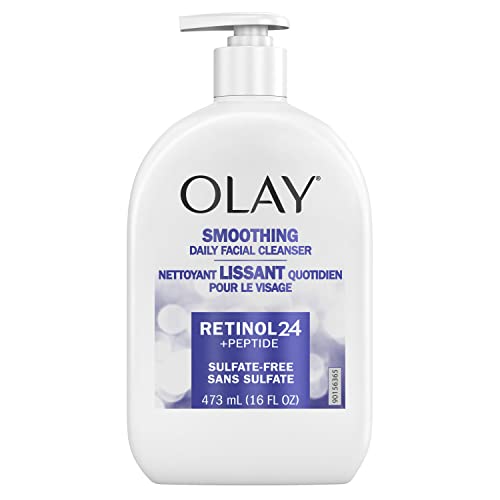 Olay Retinol 24 + Peptidno pranje lica, zaglađivanje, bez sulfata, 16 oz