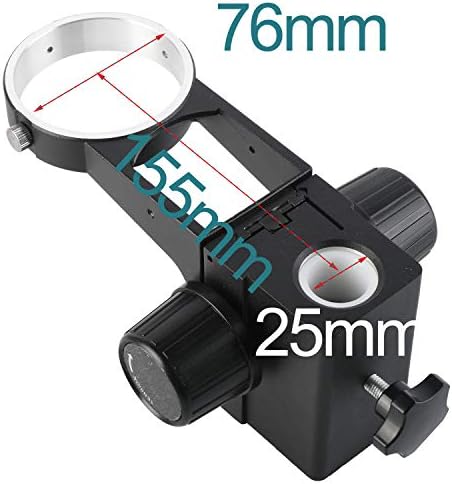 KOPPACE KP - A1 Crni nosač za fokusiranje Stereo mikroskopa prečnik sočiva 76mm stalak za fokusiranje