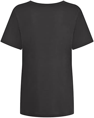 Ženski vrhovi slova Print kratki rukav prevelika majica grafički Tee Casual loose Fit Retro bluza