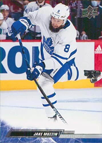 2022-23 Gornja paluba 170 Jake Muzzin Toronto javorovo listovi serije 1 NHL hokejaška trgovačka
