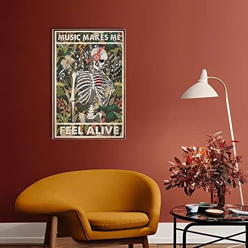 Hayoy ​​loll Music Poster, Cvjetna zidna muzička umjetnost, soba estetski plakat, gotički dekor