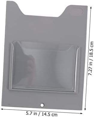 Tofficu 2pcs kartica za karticu materijala KARTICE PP Grey