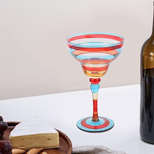 Gadpiparty ručno oslikano vinsko staklo crveno vino naočale Margarita staklena čaša koktel margarita viski čaše