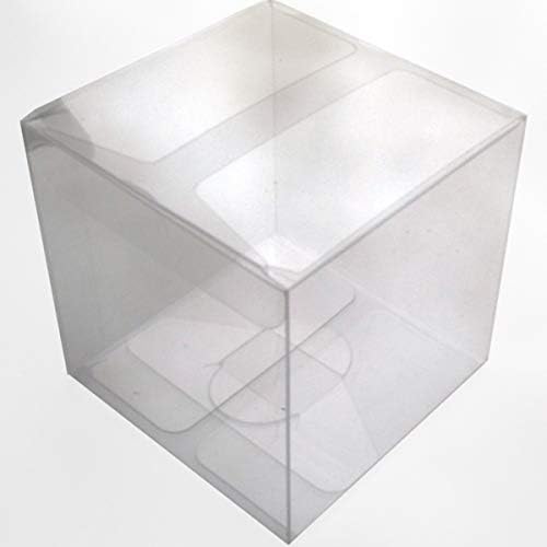 Clear kutija za višekratnu upotrebu Clear Foxes plastični poklon kutije Prozirne kutije za kocke za