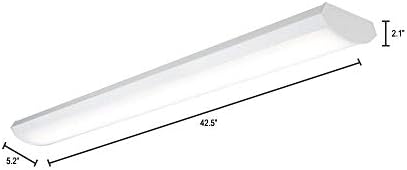 Metalux 4WPLD3240R 3.58 ft. Bijela linearna integrisana folija sa niskim profilom na 3400 lumena, 4000k Cool,