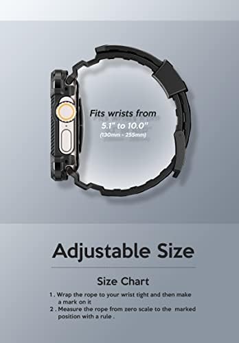 I-Blason Armorbox kompatibilan sa Apple Watch Band [49mm] za Apple Watch Ultra, čvrsti izdržljivi TPU