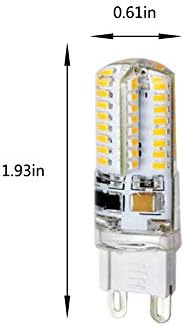 2.5 W G9 LED kukuruzne sijalice - 64 LED 3014smd 200 lumena toplo Bijela 3000k zamjena 20w ekvivalentne halogene