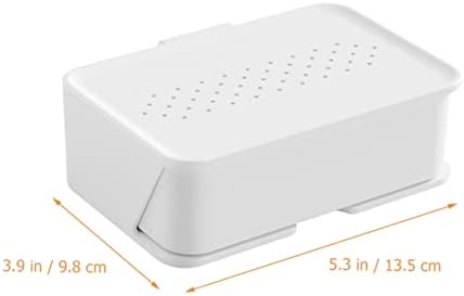 Uonlytech kutija za sapun plastira plastični nosač plastični nosač zidnog nosača zidnih nosača sapunica