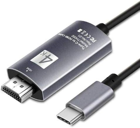 Boxwave Cable kompatibilan s razernom oštricom Stealth 13 - SmartDisplay kabl - USB tip-c do HDMI, USB C / HDMI