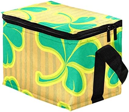 GUEROTKR torba za ručak za muškarce,izolovana kutija za ručak,kutija za ručak za odrasle,zeleni prugasti