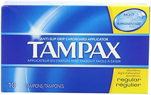 Tampax kartonski aplikator tamponi, redovna apsorbukacija, 10 brojeva
