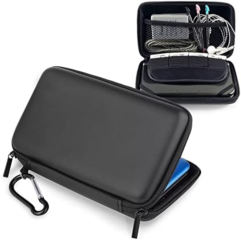 Outspot Black Skin Carry Hard Case torba torbica za Nintendo 3DS XL / 3DS LL /3DS XL štiti uređaj od prašine