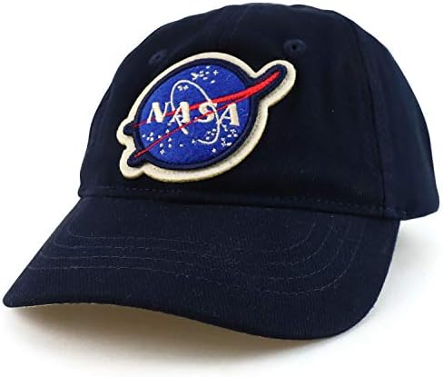 ArmyCrew zvanično licencirani mališani za mlade NASA Insignia pamučna bejzbol kapa
