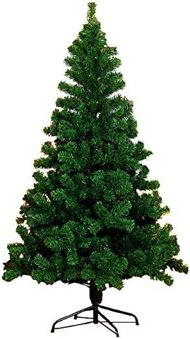 ZPEE umjetno šarkensko božićno stablo s metalnim postoljem, materijal PVC golo drvo jednostavno za sastavljanje