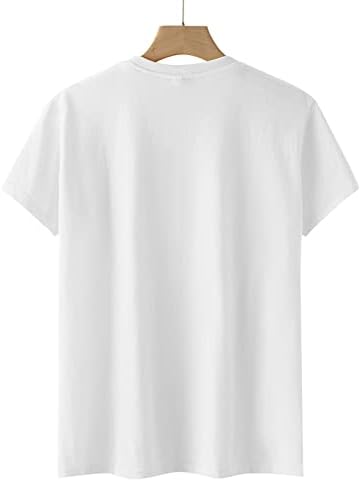 Ženska jesen ljetna pamučna košulja kratkih rukava Comfort color odjeća Crewneck Grafička casual bluza za