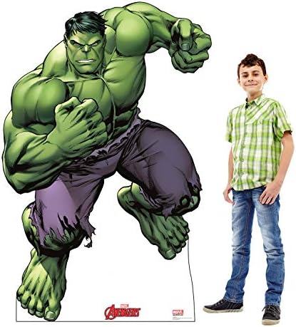 Napredna grafika Hulk kartonska izreza u prirodnoj veličini Standup - Marvelovi Osvetnici Animirani