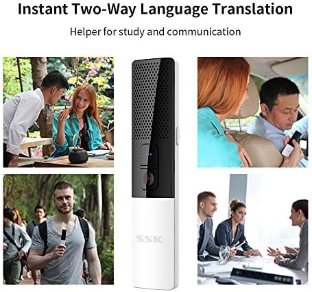 SSK prijenosni uređaj za prevođenje stranih jezika sa povezivanjem pametnog telefona putem Bluetooth-a