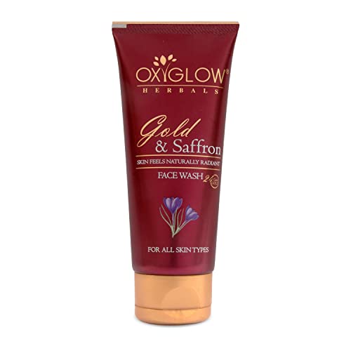 Oxyglow Gold & amp; šafran sav tip kože za pranje lica 100 Ml