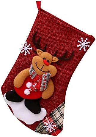 Lažni dijamanti Božićne čarape Poklon torba Mala bombona Dekoracija Poklon kesice Božićne čarape