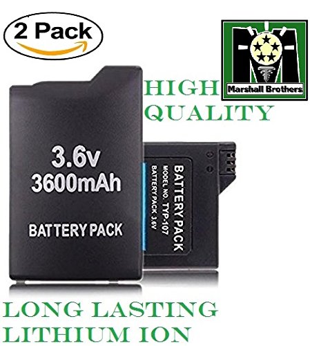 PSP baterija, SONY 1000 3.6 V 3600mAh paket od 2 zamjenske PSP 1000 baterije.