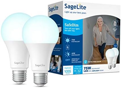 SAGELITE Delay Off LED Sijalice, 11W LED sijalica sa 25 sekundi prigušenog svjetla nakon isključivanja,