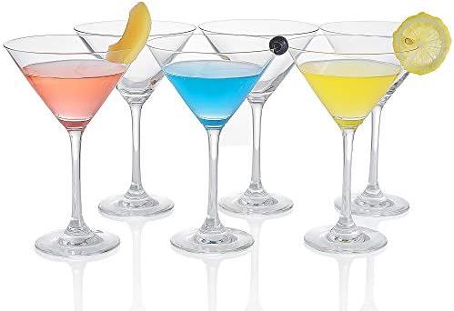 Hyperspace koktel martini naočare, Set od 6 komada