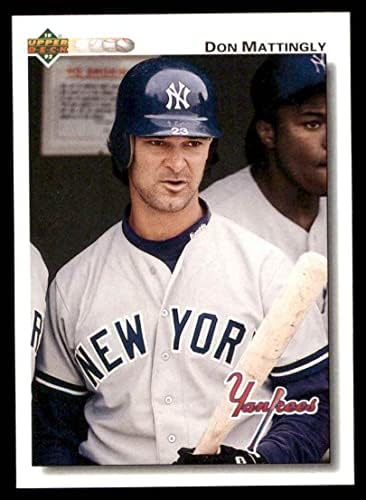 1992 Gornja paluba 356 Don Mattingly New York Yankees Nm / Mt Yankees
