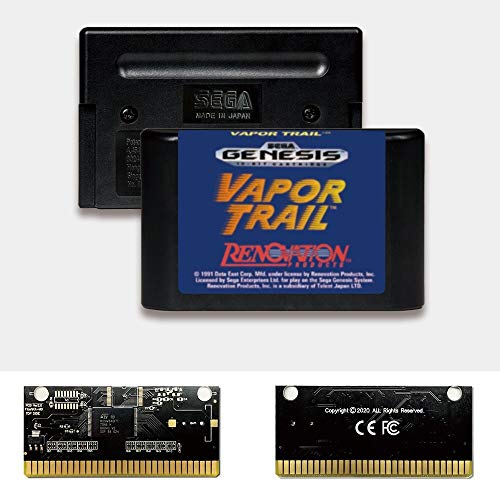 Aditi Vapor Trail - USA Label FlashKit MD Electroless Gold PCB kartica za Sega Genesis Megadrive video igre