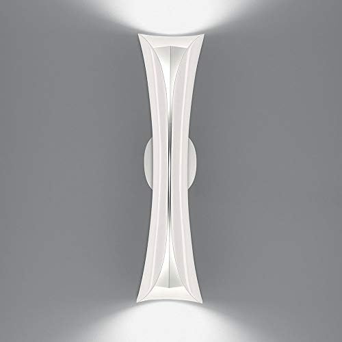 Artemide Cadmo LED 2x10w GU10 bijela i bijela zidna lampa bez sijalica