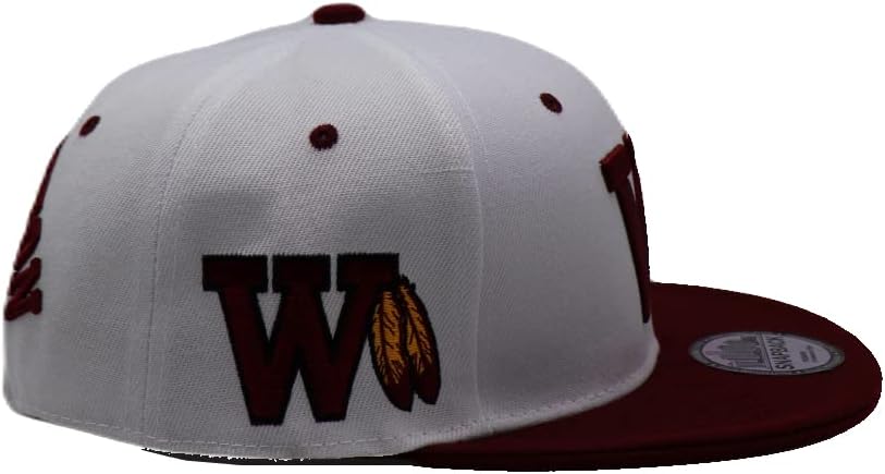 LOTG Washington novi lider Premium pernata W bijela bordo 2tone Era Snapback kapa za šešir, jedna veličina