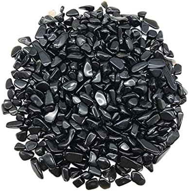 Ertiujg HUSONG319 50g 3 Veličina Prirodni black obsidijski kvarcni kristalni šljunak Degauss pročišćavanje
