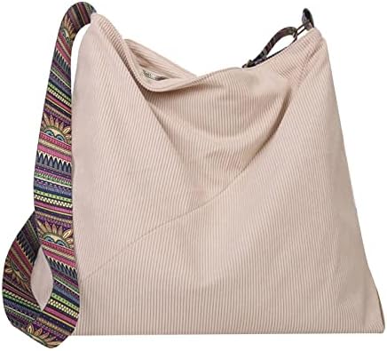 FVOWOH velike skitnice za žene Sumotna torba sa patentnim zatvaračem Casual Boho torbe za rame za žene Totebag