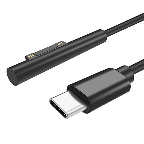 MQDITH Površina Povežite se s USB C kablom za punjenje kompatibilan sa Microsoftovom površinom PRO 7/6/5/3,