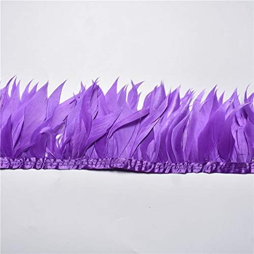 Ttndstore pileće perje Trim 5-10yard / lot 10-15cm DIY Needlework perje za i suknju tanke vjenčane dekoracije Plumes-94509