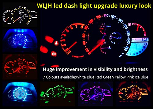 WLJH izuzetno svijetle bijele instrument table Gauge kompleti LED sijalica sa klasterom za Lexus