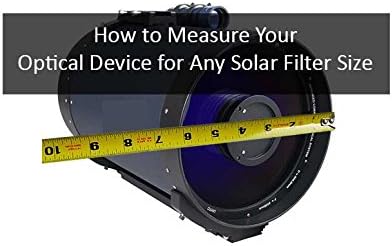 Filmski solarni filter 3 '' Filmski solarni filter Teleskopi koji odgovaraju ovoj veličini filtra: Meade