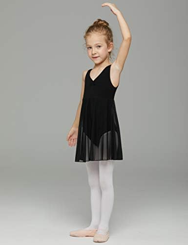 MDNMD Long suknja Ballet Dance Leotards za dečju djevojke Ballerina Outfit haljina