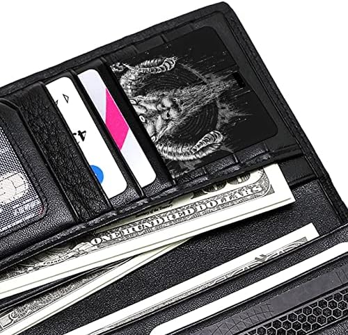 Baphomet sotona koat kreditna bankovna kartica USB flash diskove Prijenosni memorijski stick tipka za pohranu