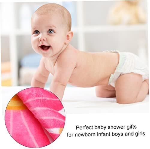 Toyvian Baby FOTO pozadina Flannel Fleece pokrivač za bebe Milestone pokrivač flanela za bebe Fotografije