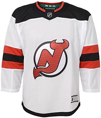 Outerstuff New Jersey Devils Young Premier Away Team Jersey White