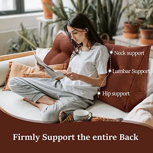 YXCSELL glavna ploča jastuk jastuk jastuci potpora naslona za naslon sjedeći očitajući jastuk u krevetu,