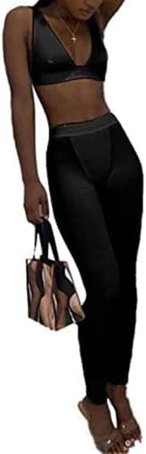 Dvodijelna odjeća za žene Tajice visokog struka bez rukava i kratki kroj kratke hlače Yoga Activewear Set
