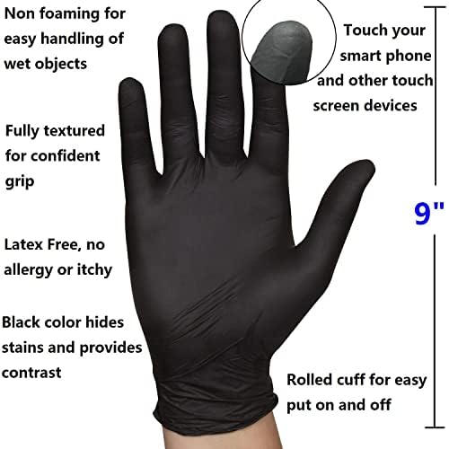 Rukavice za jednokratnu masene rukavice BESPLATNE Nitrilne rukavice srednje velike XL 5 mil HRANE SERVICE SIGURNO