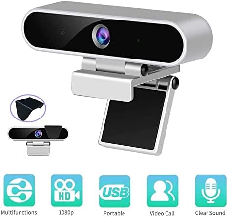 Deflab Webcam Full HD 1080P web kamera Web kamera sa web kamerom za USB utikač za mikrofon Koristi se za
