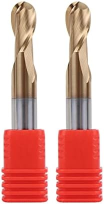 Karbidni rezač R2. 5mm 2 Flaute HRC55 kuglasti nos kraj mlin volfram karbidni alat CNC glodalica ruter Glodalica